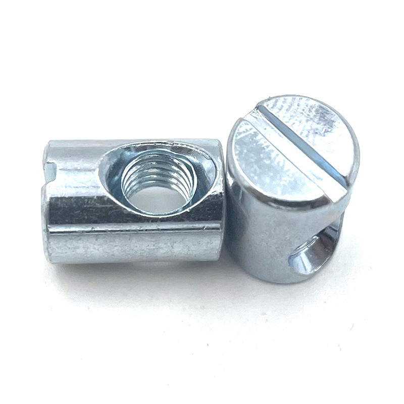 High Strength Grade 4 8 10 12 Steel Galvanized White Blue Zinc Plated DIN934 Hex Nuts