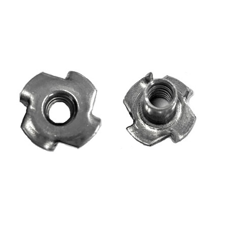 Stainless Steel A2-70 A4-80 SS201 SS304 SS316 Four Claw Nut 4 Prong Tee Nuts