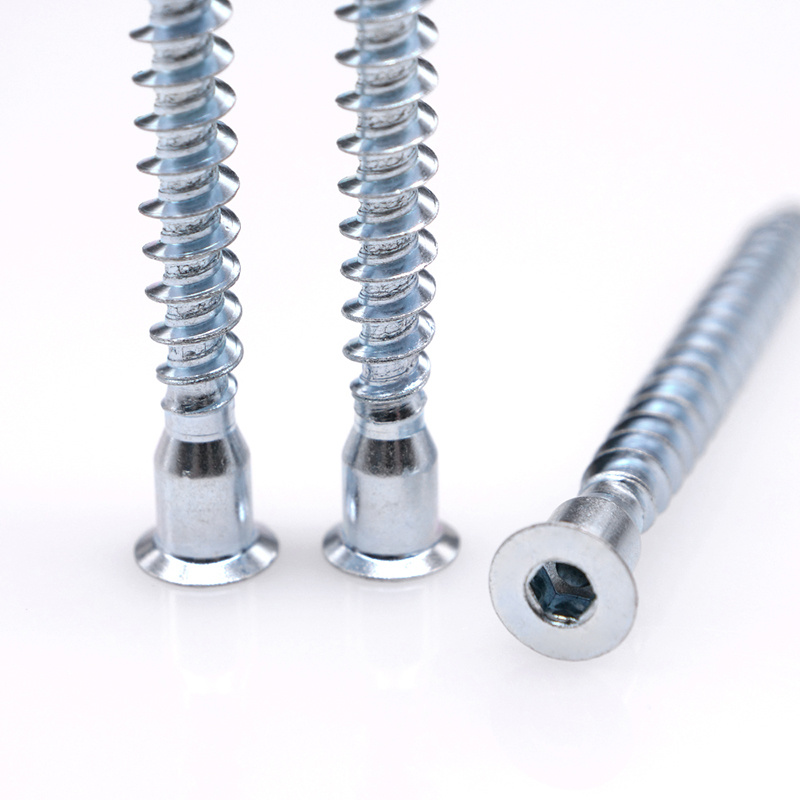 Zinc Plated Steel Wood Confirmat Screws