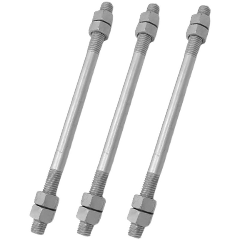 Hot Dip Galvanized HDG DIN938 Double Ending Stud Bolts