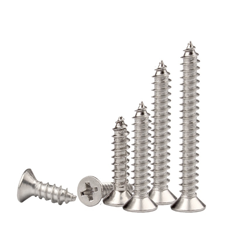 Stainless Steel Countersunk CSK Flat Head Self-tapping Screws