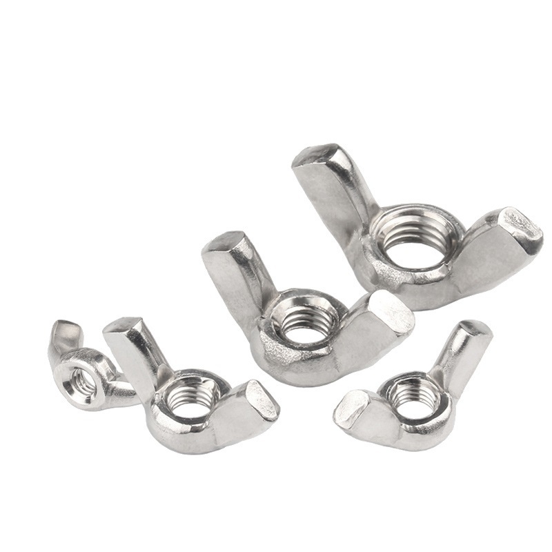 Stainless Steel A2-70 A4-80 SS201 SS304 SS316 DIN315 Butterfly Wing Nuts