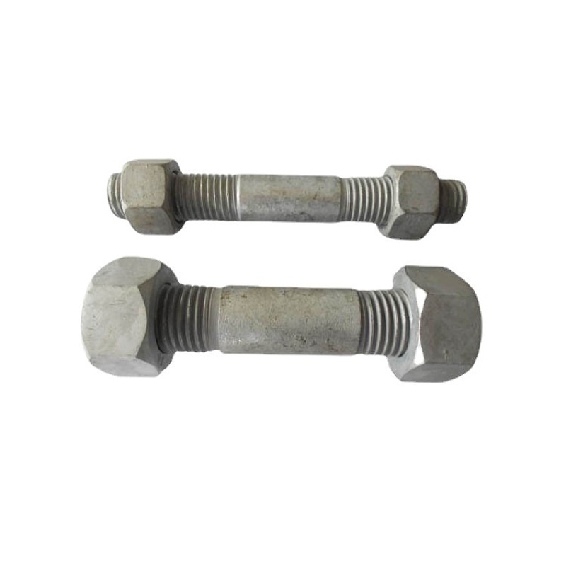 Dacromet Plated Steel DIN938 Double Ending Stud Bolts