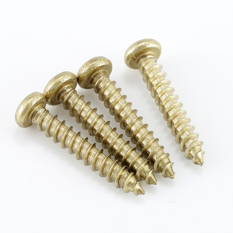 Copper Brass Pan Head Self-tapping Screws