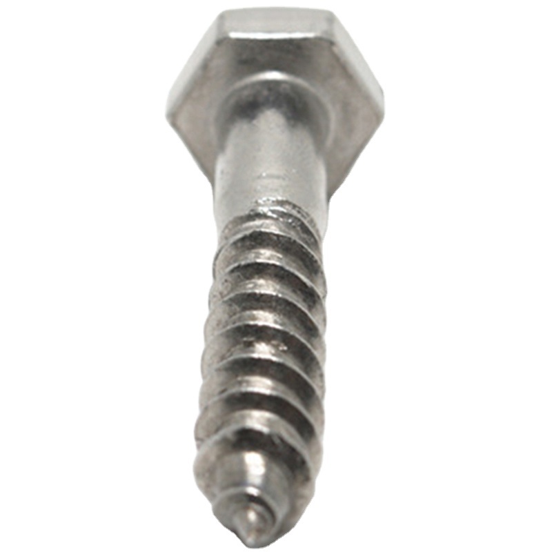 Stainless Steel SS304 SS316 SS201 Hexagon Head Hex Wood Screws-Hebei ...