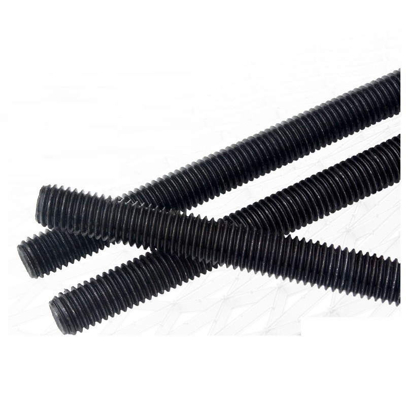 Black Oxide High Strength Steel Grade 4.8 8.8 10.9 12.9 DIN975 DIN976 Threaded Rods