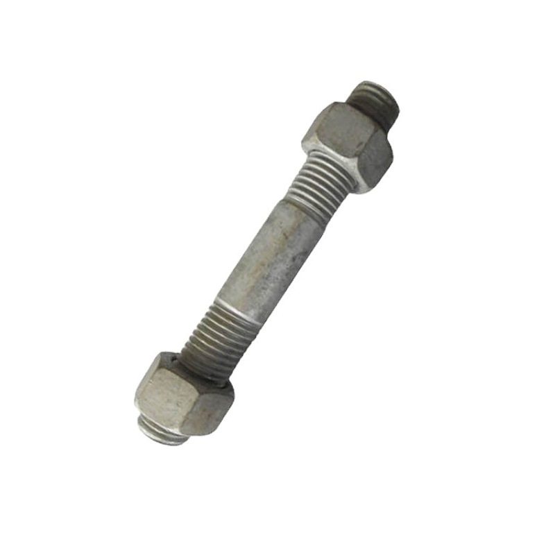 Dacromet Plated Steel DIN938 Double Ending Stud Bolts