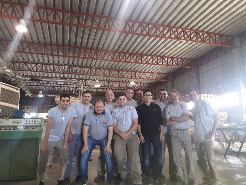 Argentine customers have completed the installation and have been well received by customers