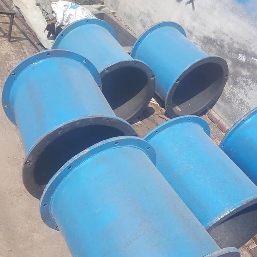 Vertical tube package of rubber steel mill steel pieces of rubber vulcanization rubber customized processing