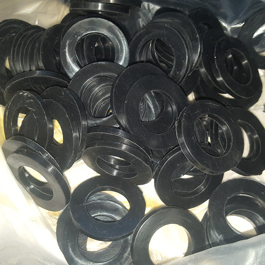Fluorine rubber gaskets resistant to acid and alkali resistance to high temperature fluorine aprons