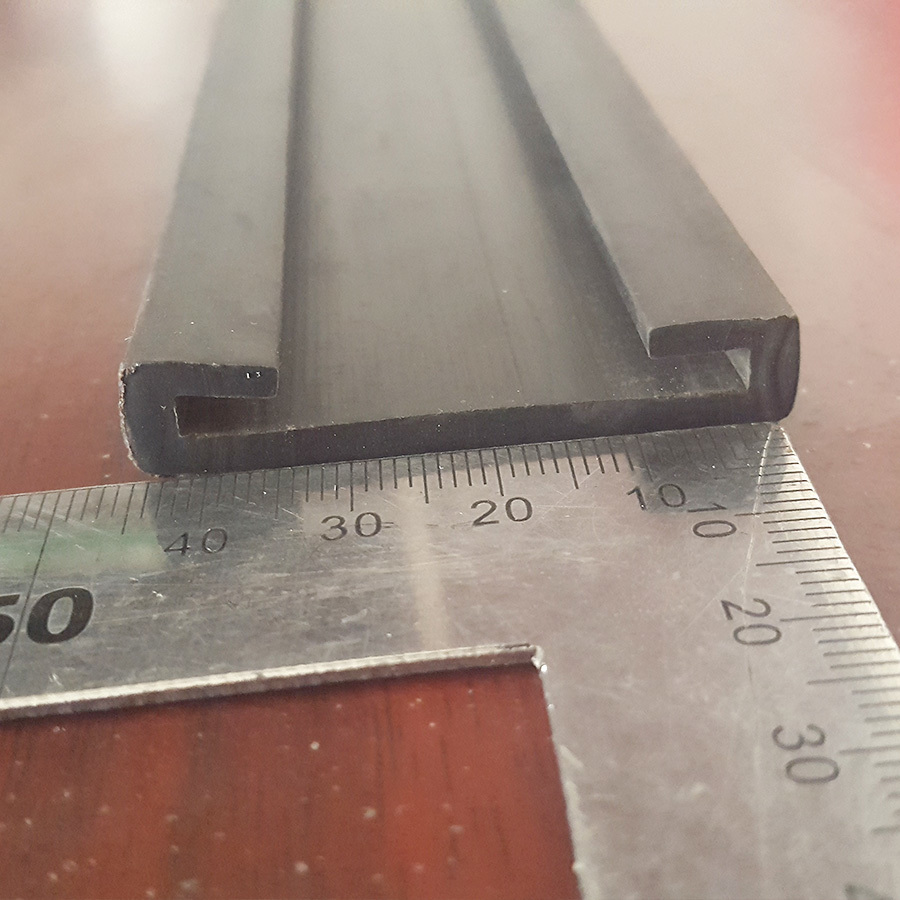C type strip article U strip rubber protection rubber card