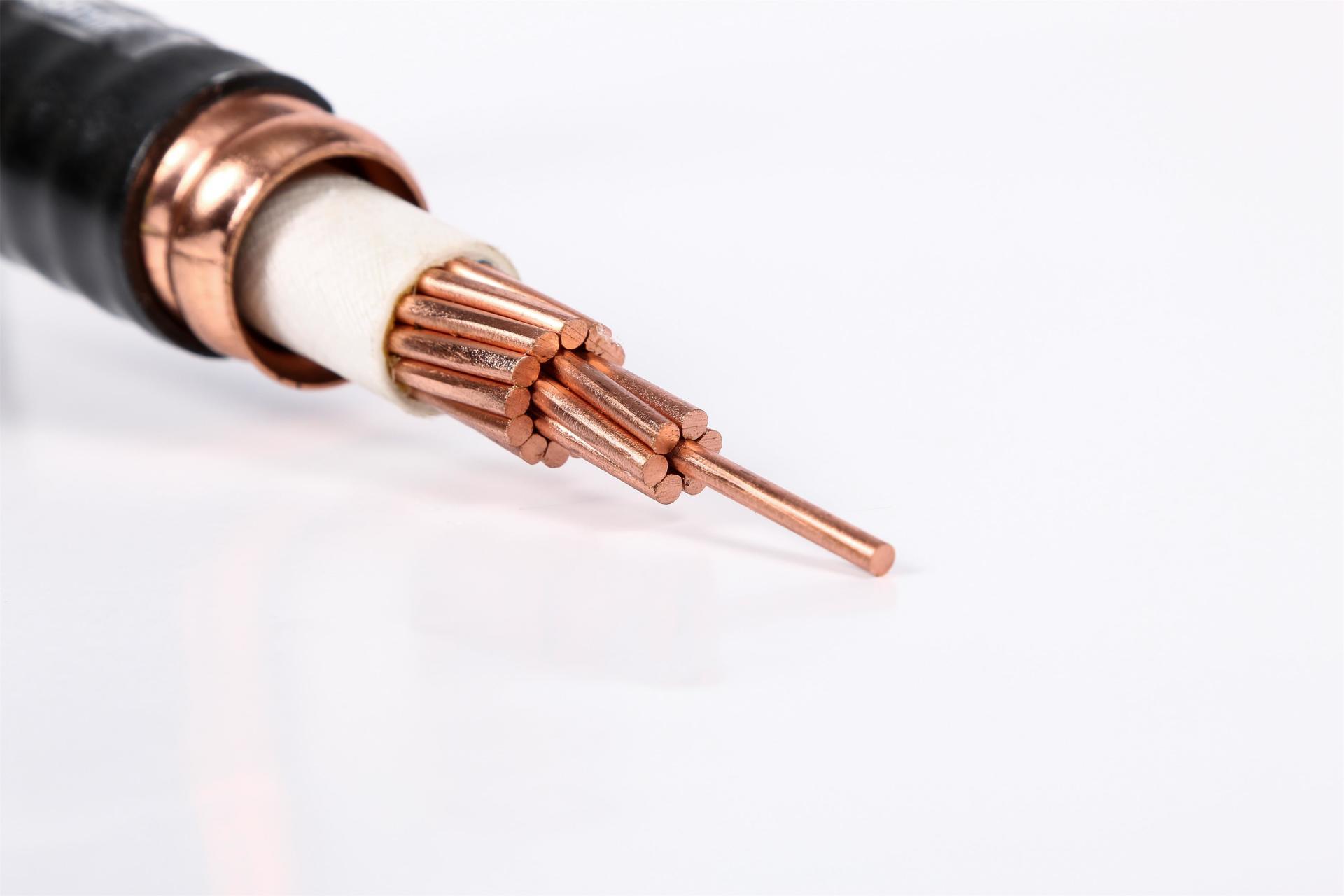 Flexible fireproof cable