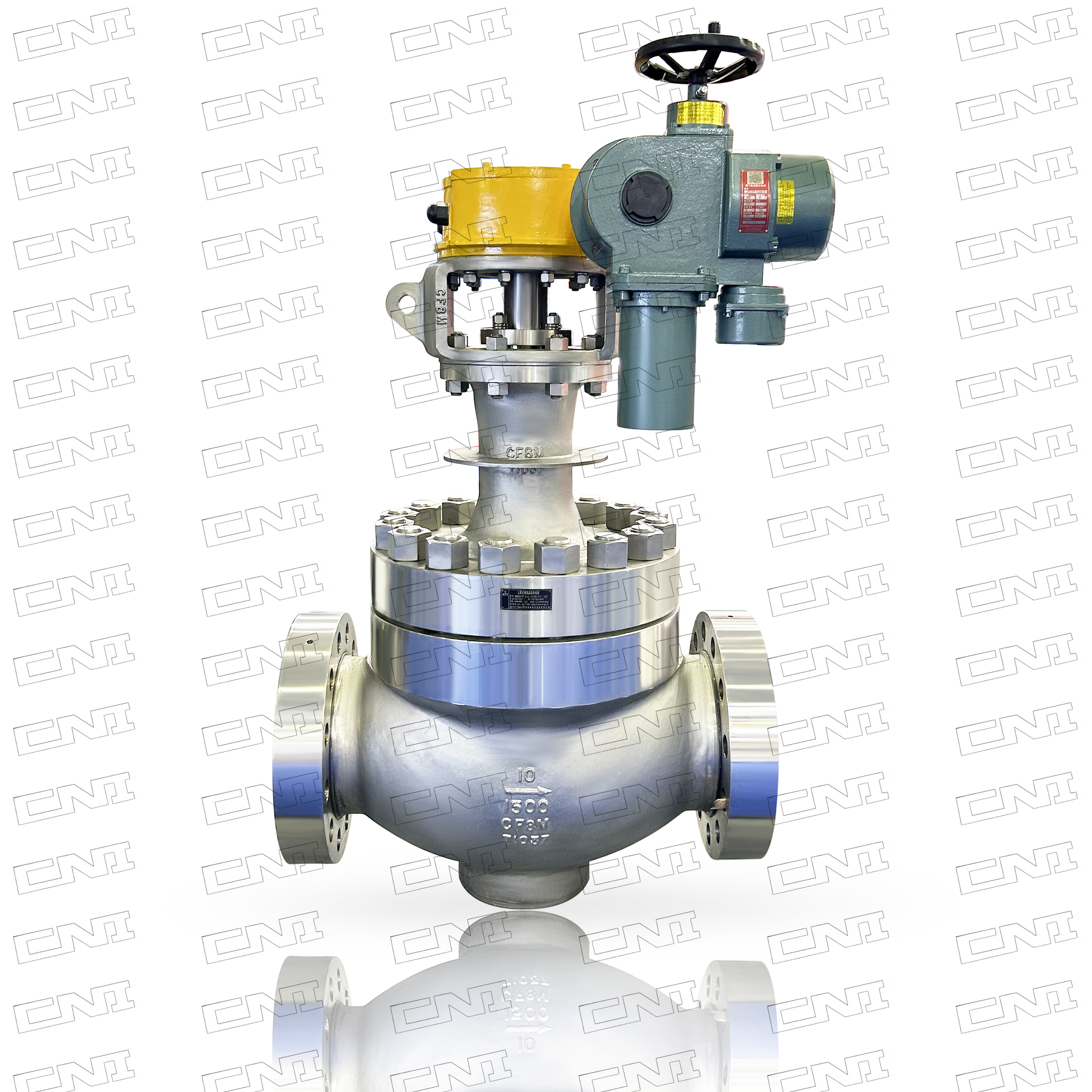 Ultra-low temperature top-mounted electric ball valve
