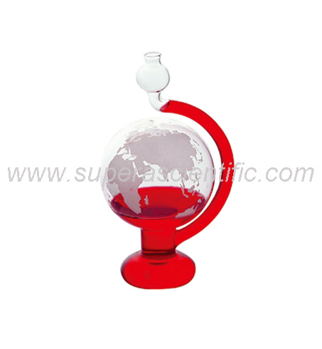 ES-308 Weather Globe Desktop Storm Glass Barometer
