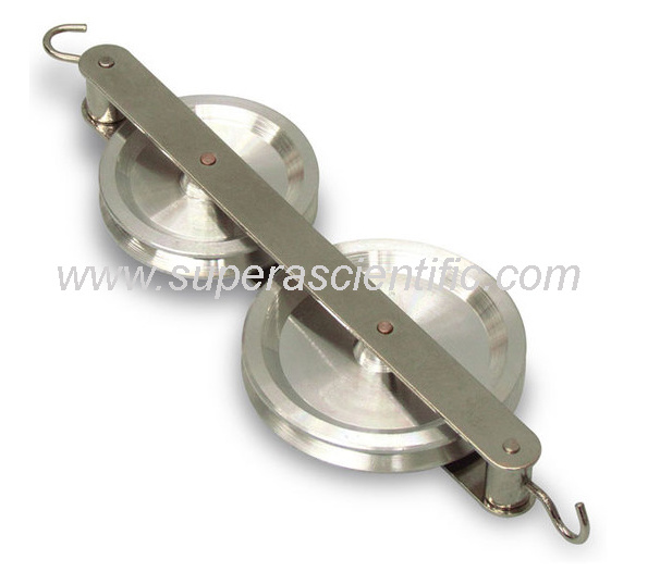 1608-5 Aluminum Pulley, Double Tandem