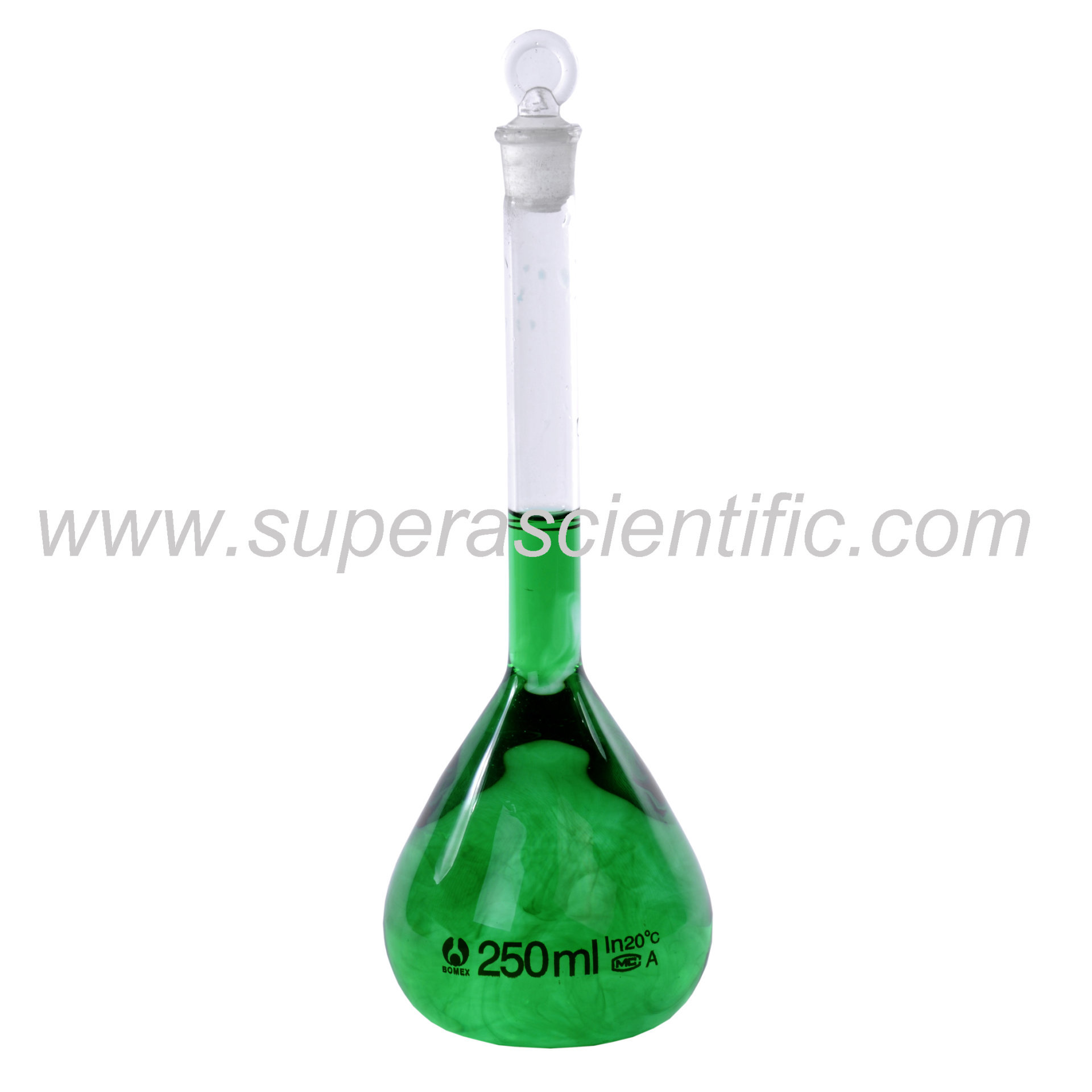 Volumetric Flask, with Glass Stopper