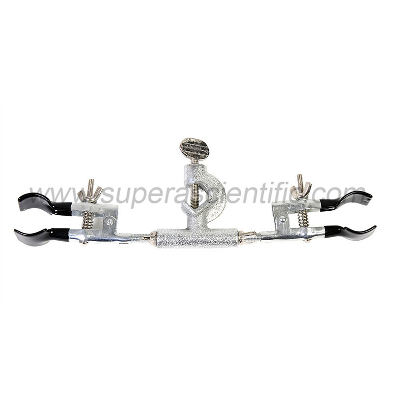 G80 Double Burette Clamp w/Plastic Coated Jaws