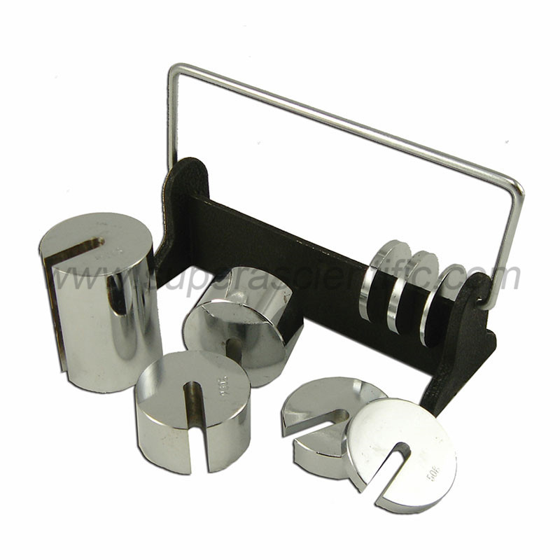 2500-2 Slotted Weight Set with Stand