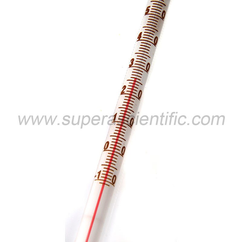 Thermometer with Plastic Tube & No-roll Sleeve