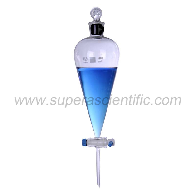Separatory Funnel with PTFE Stopcock