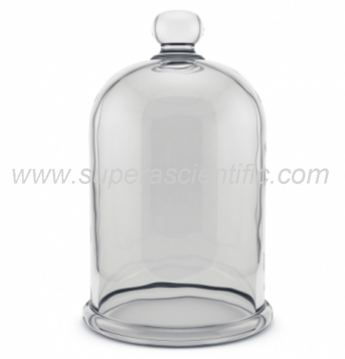 Glass Bell Jar with Knob