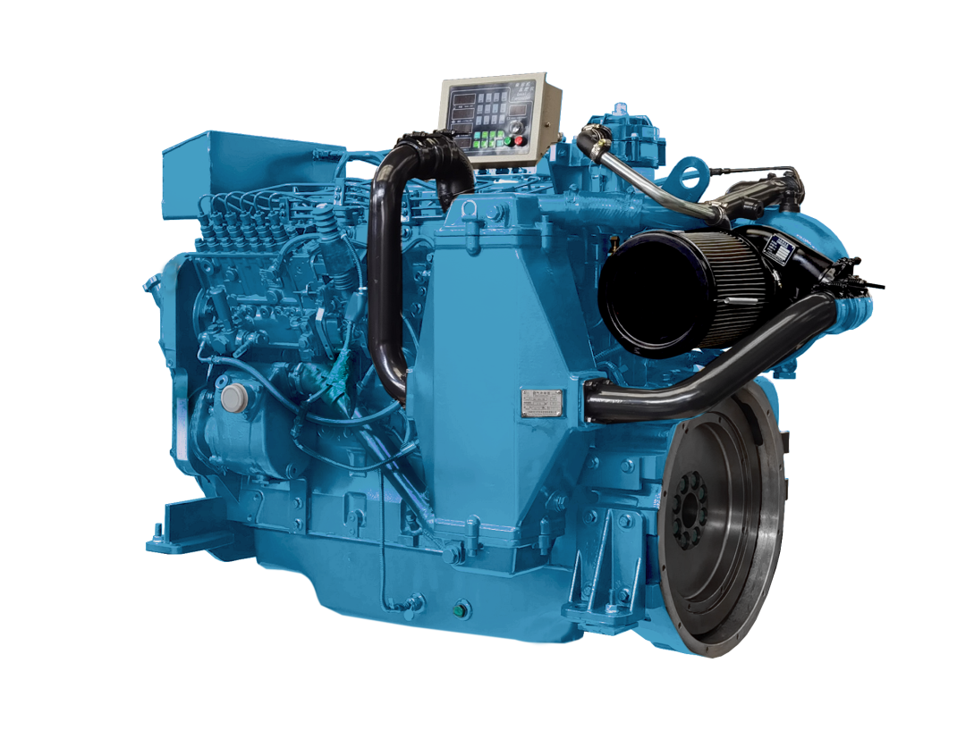 Sy6d8c272 22 272hp marine diesel engine shangyan power