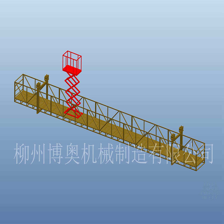 博奥轨道检查车_桥梁下弦检查小车