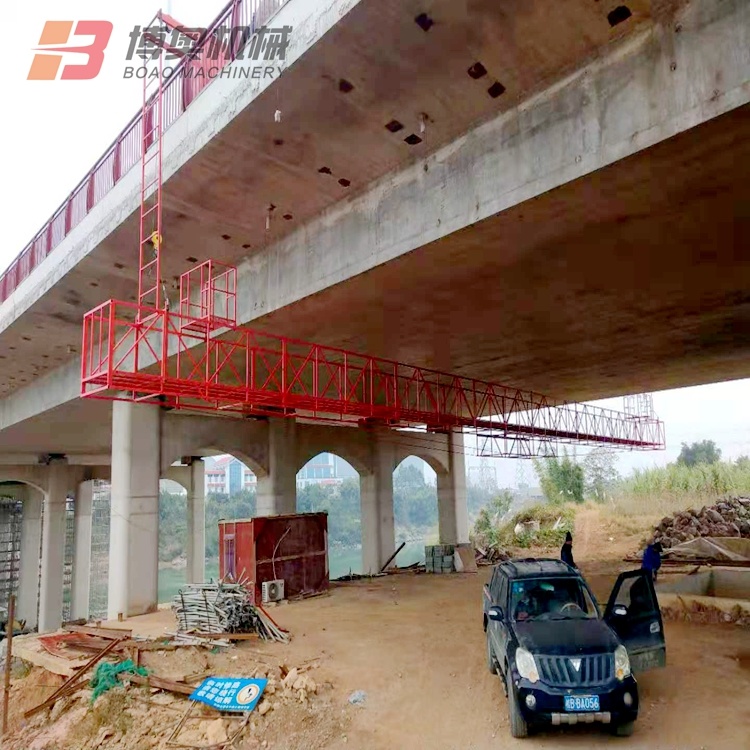 博奧定制型橋梁檢修設備發揮不可替代的作用
