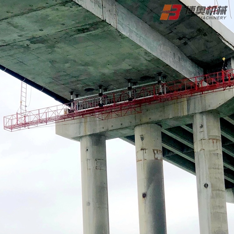 多功能桥梁检修吊篮为桥梁施工保驾护航