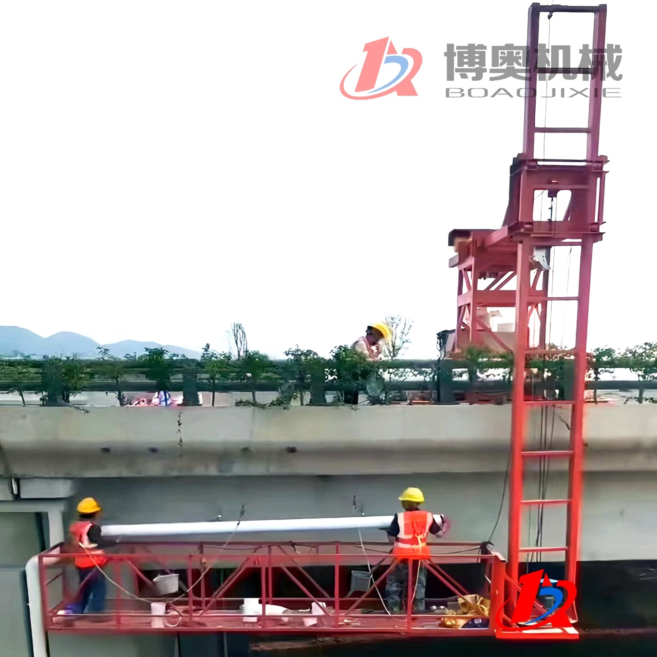Q5M电动型桥梁排水管安装施工车