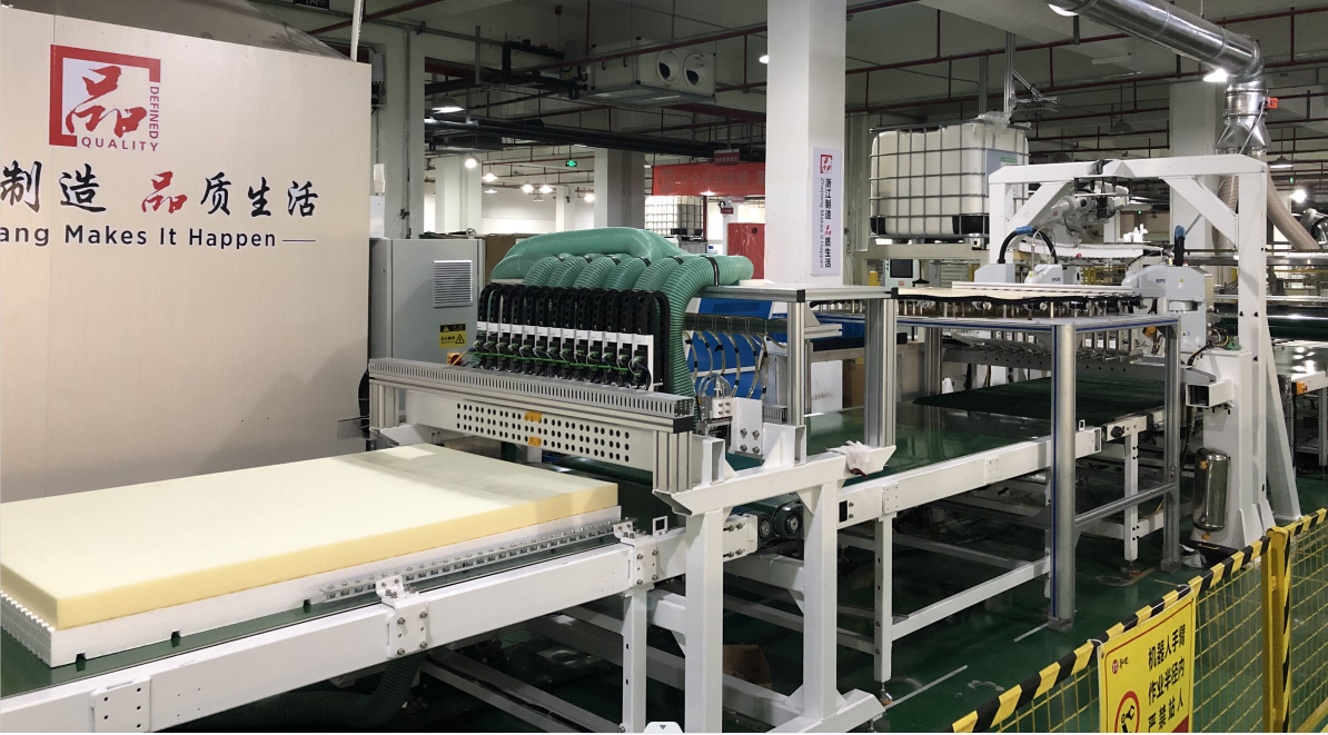 Automatic Production Line for Magnetic Mattress Automatic Production Line for Magnetic Mattress