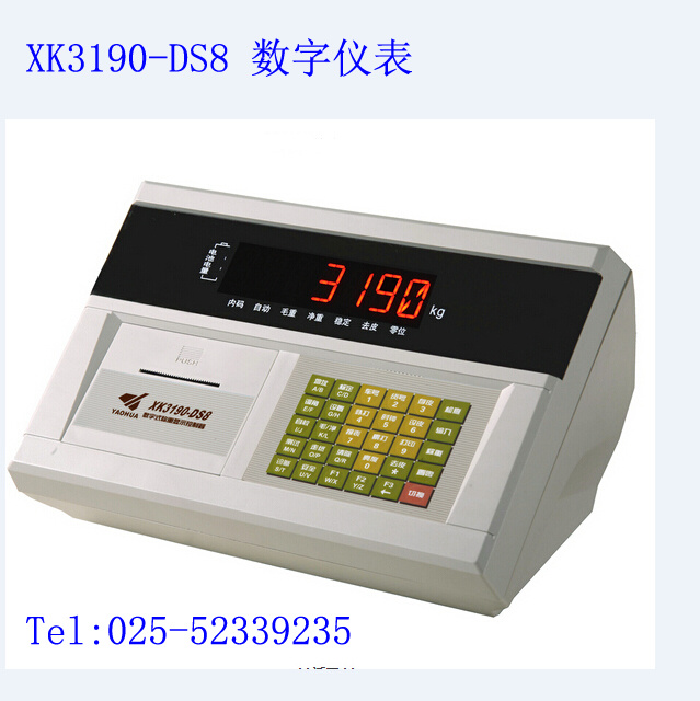 汽车衡数字仪表XK3190-DS8 汽车衡数字仪表XK3190-DS8