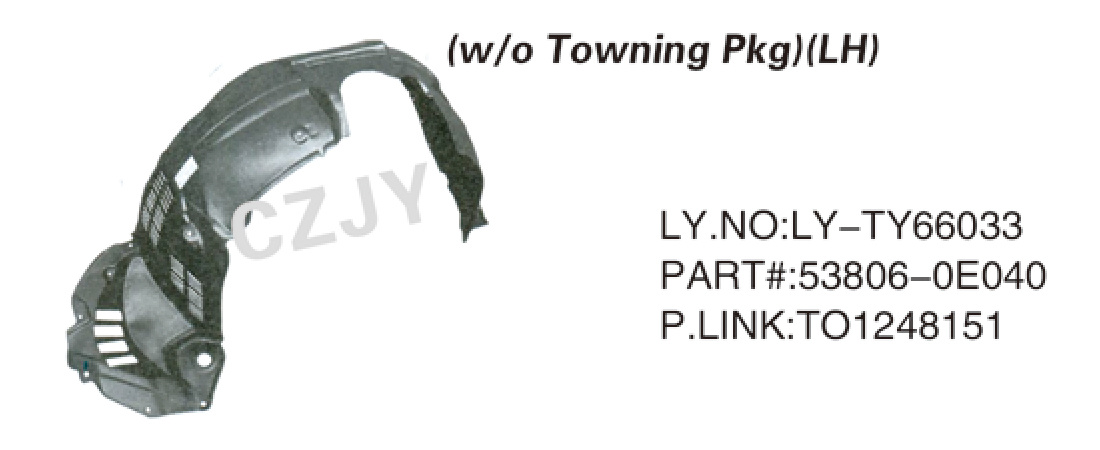 HIGHLANDER/KLUGER/08-10 (w/o Towning Pkg)(LH)