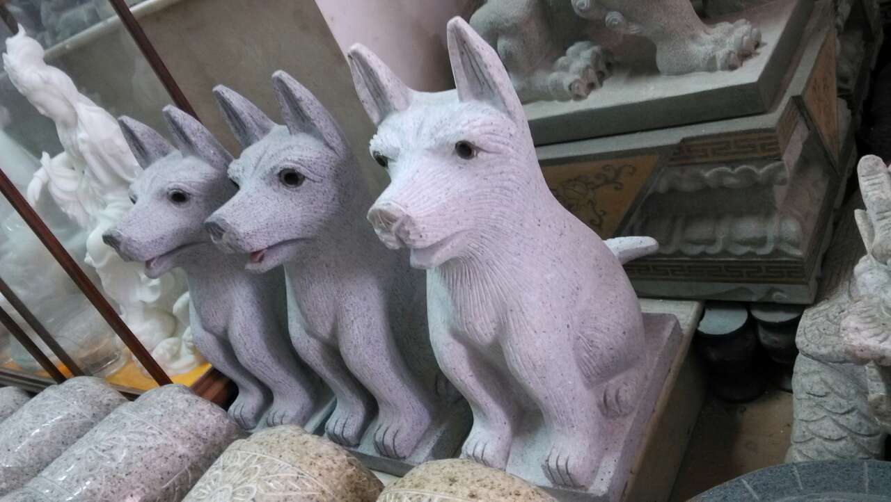 工程案例_石狗