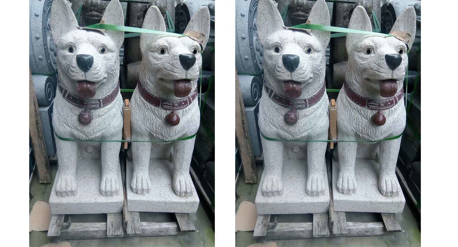 工程案例_石狗