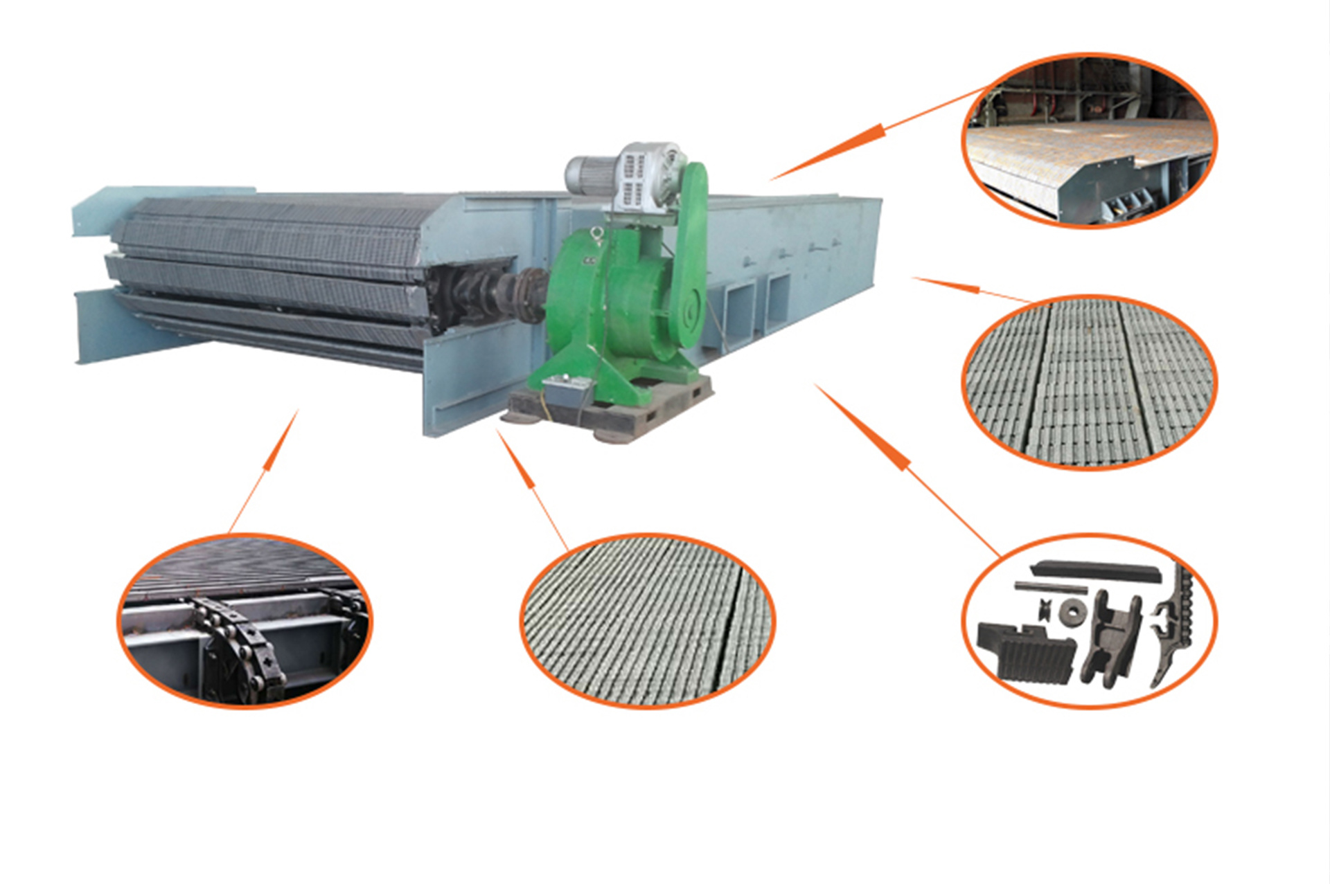 25t/h  Cross-beam Type Grate