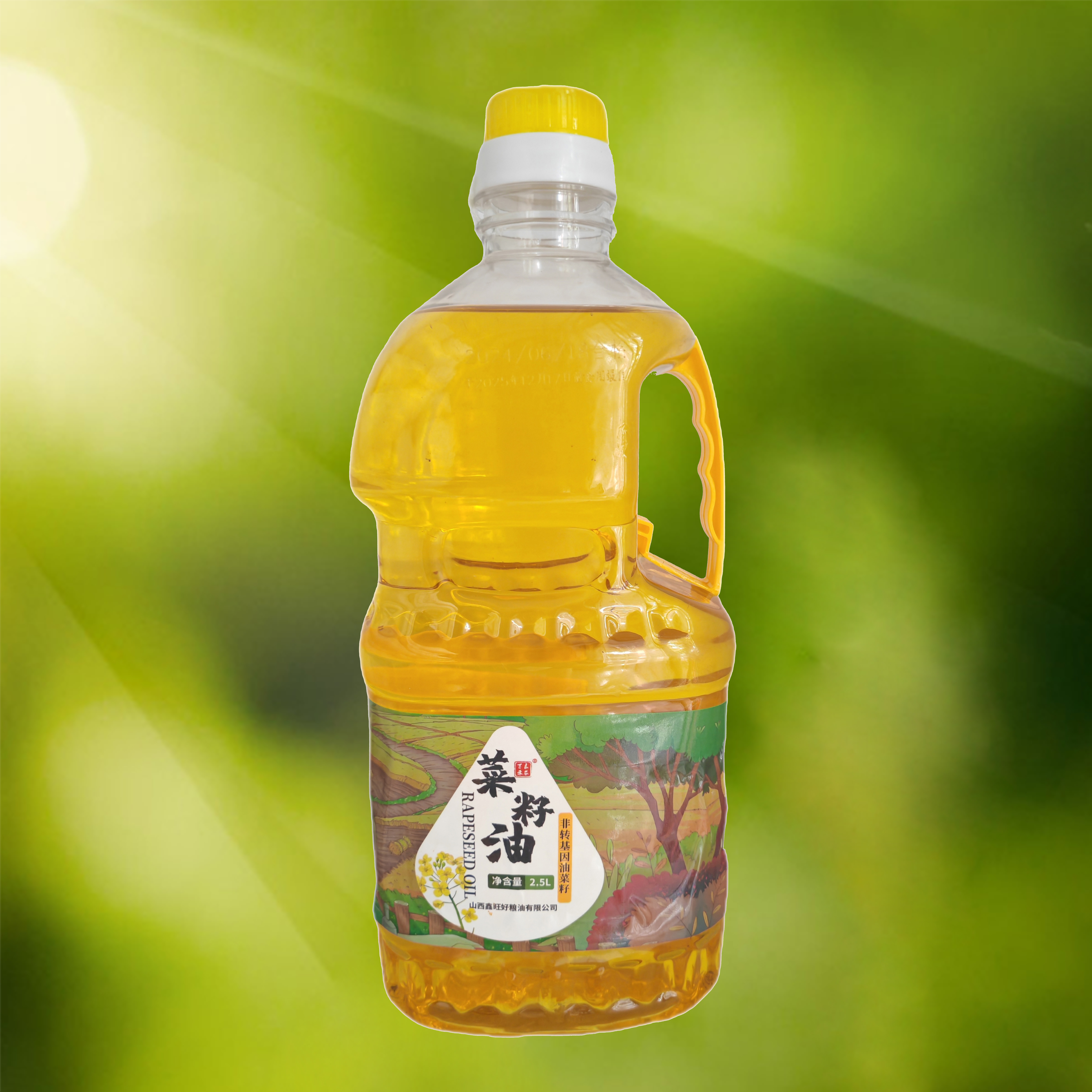 非轉(zhuǎn)基因菜籽油  2.5L