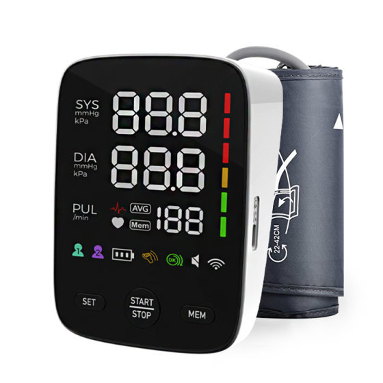 Finicare Blood Pressure Monitors with Cuffs | White 4.2 x 5.6 x 2.5 in