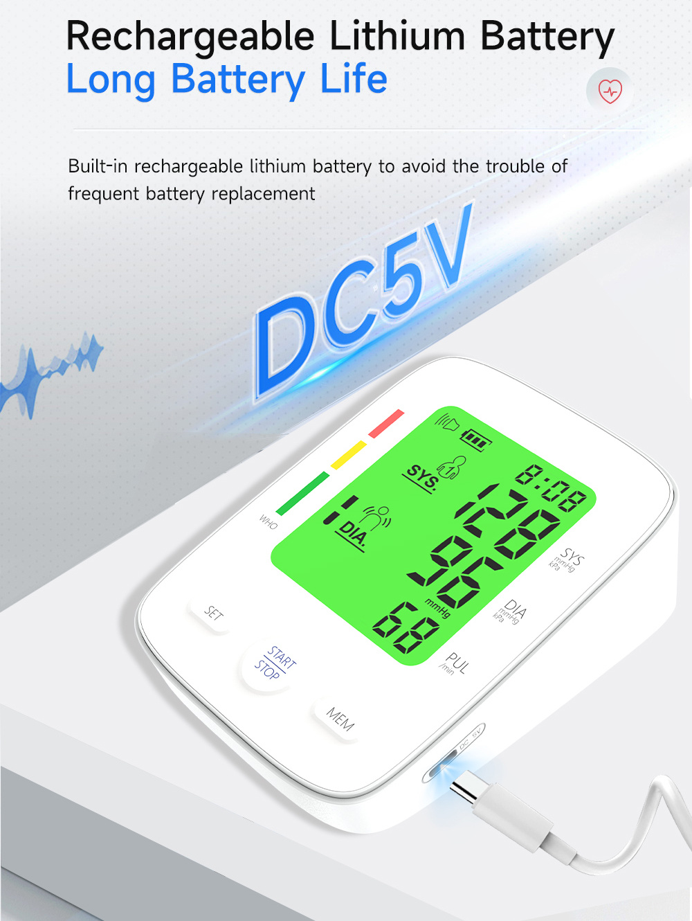 Arm Blood Pressure Monitor FC-BP130-Shenzhen Finicare.Co.,Ltd.