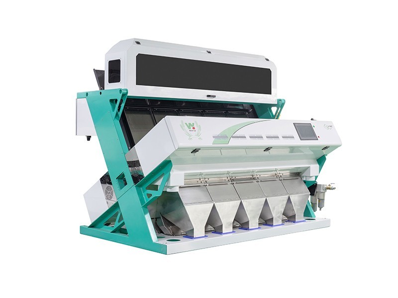 320 Channel 5 Chute Optical Rice Color Sorter Machine for Pistachio Cashews Walnuts Almonds Nut