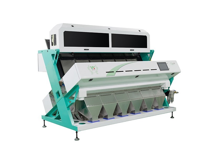 6 Chute 384 Channel Colour Separation Machines for Grain Rice Wheat