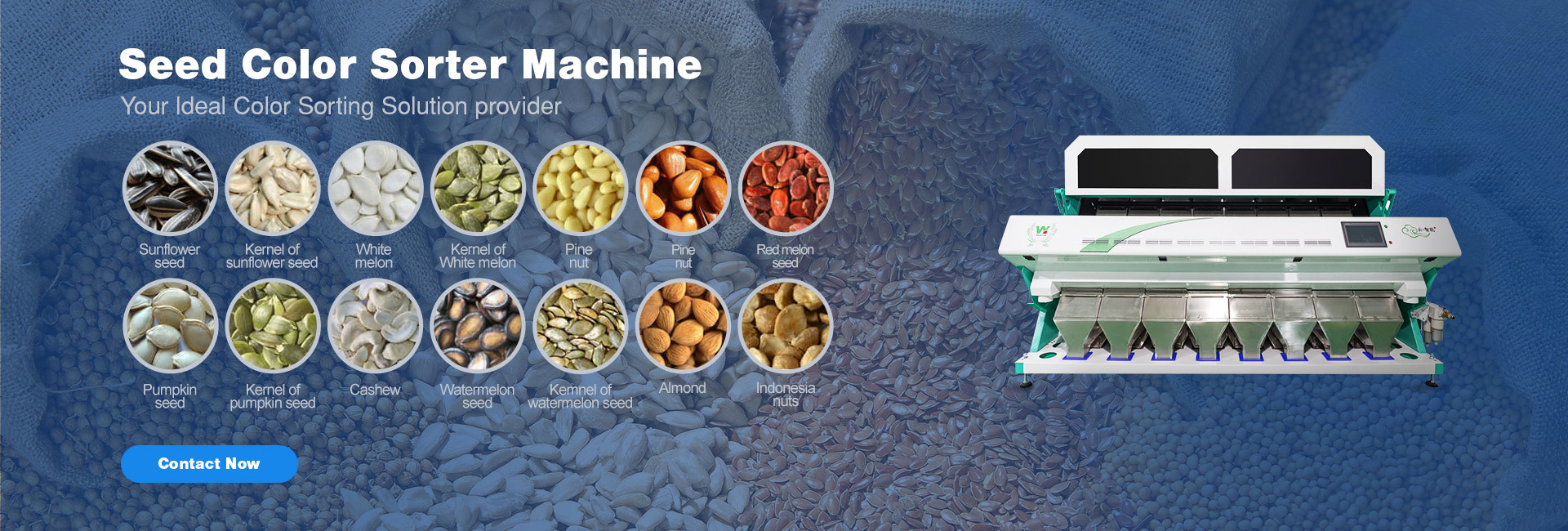 Seed color sorter Seed color sorter