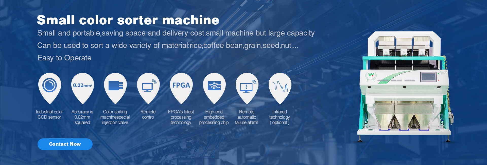 Small color sorter Small color sorter