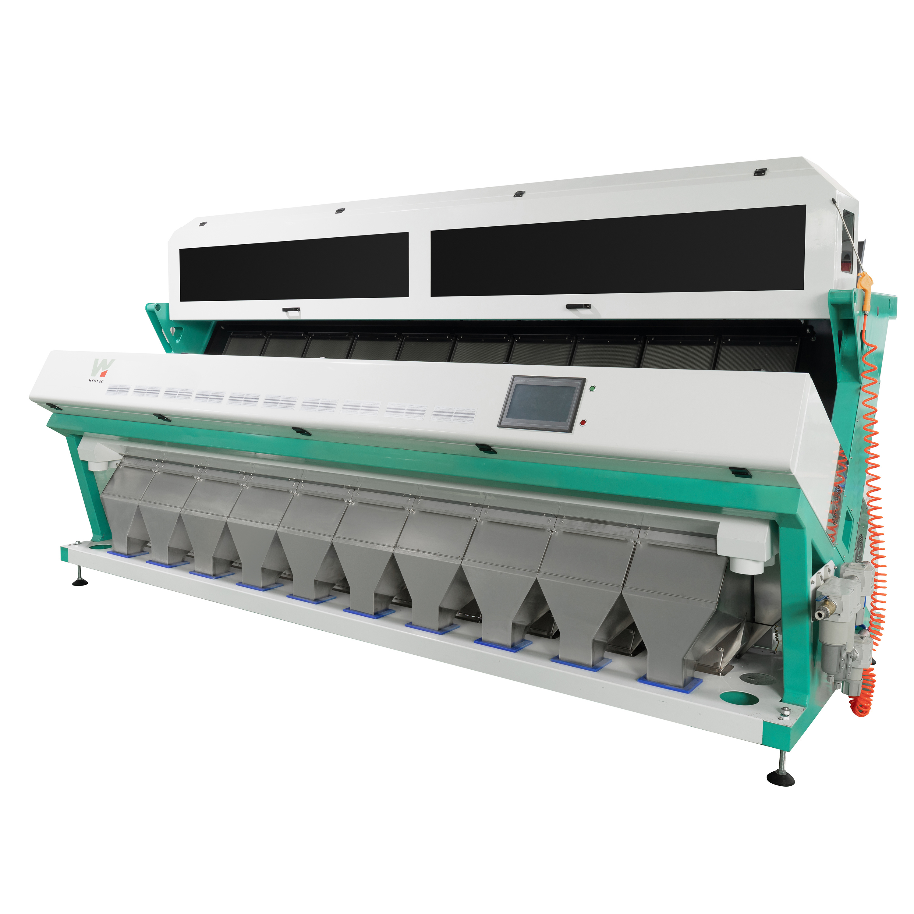 640 Channel 10 Chute Large CapaciColor Sorter Selected Machine