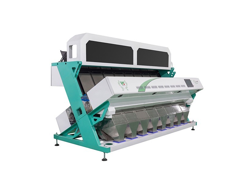 512 Channel 8 Chute Colour Sorting Machine Euipment for Ice Salt Sand