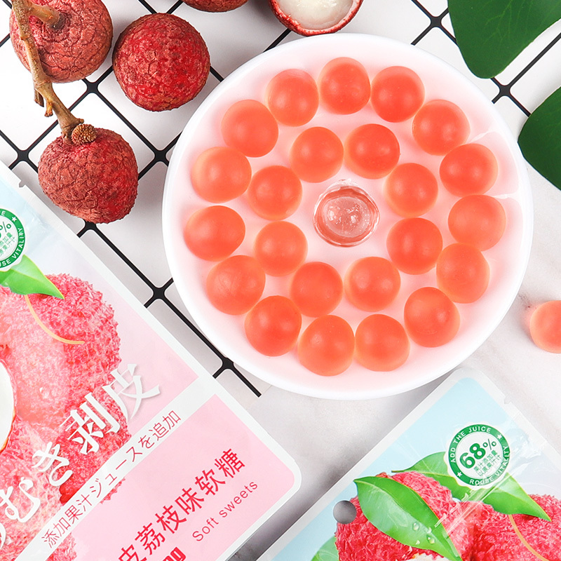 78g荔枝味剝皮袋裝