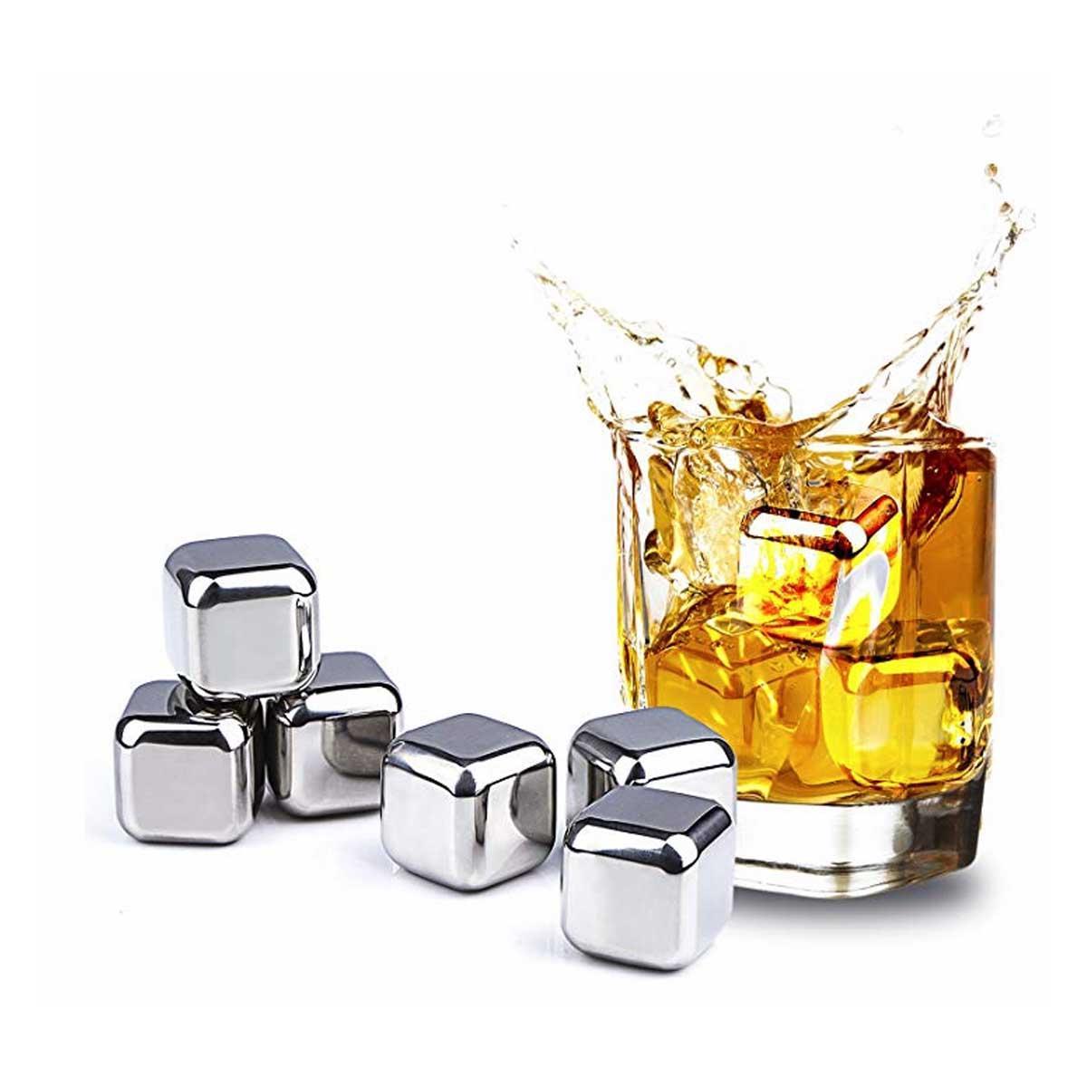 Stainless Steel Ice Cube/ Whisky Stone made stainless steel investment casting