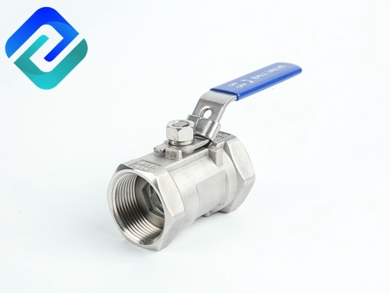 1PC Reduced Port Stainless Steel Ball Valve 1Screwed End with Lock