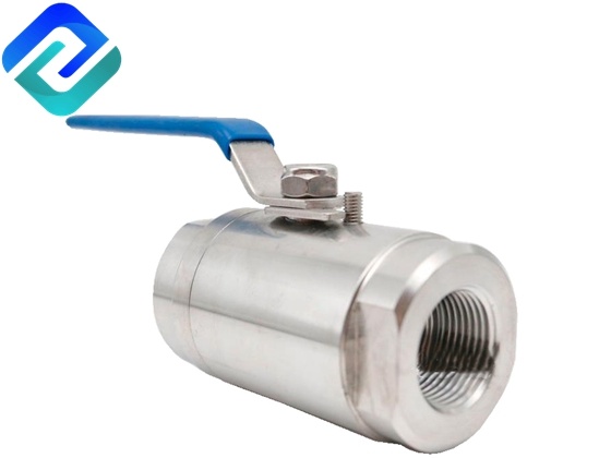 Stainless steel two-piece forged high-pressure ball valve, FORGED HIGH PRESSURE, 800LB