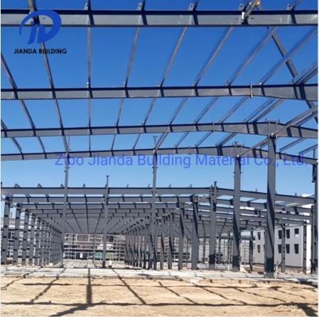 1000 Squre Meter Warehouse Building Prefabricated Storage Steel Structure House Construction
